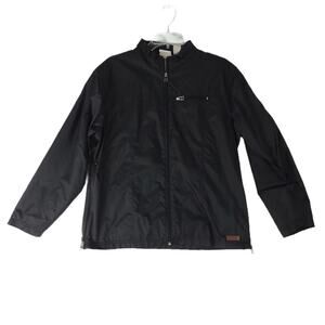 Vintage 90s Northern Reflections Black Windbreaker Jacket, Reflect Sport Sz M